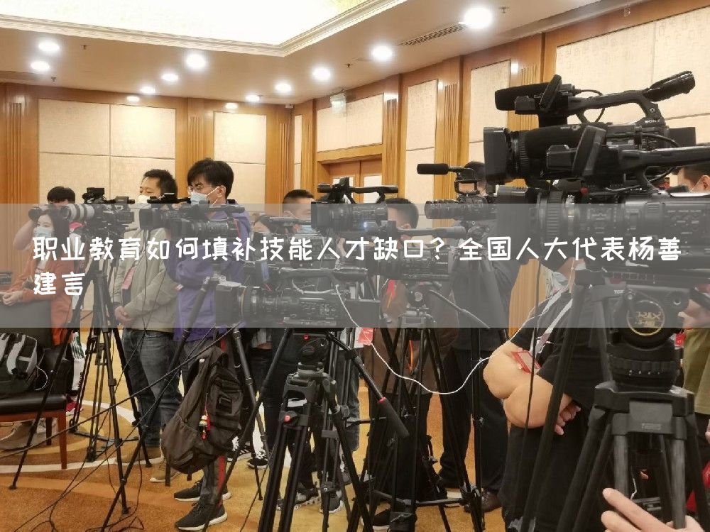 职业教育如何填补技能人才缺口？全国人大代表杨善竑建言
